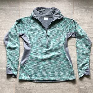 Columbia Knit Quarter Zip. Size small.